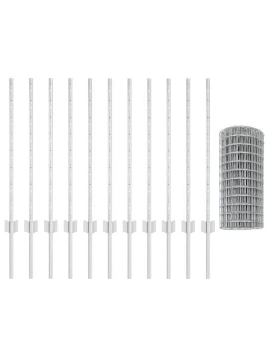 Žogs ar stabiem. sudraba 0.8 x 25 m tērauds