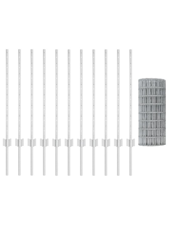Žogs ar stabiem. sudraba 0.8 x 25 m tērauds