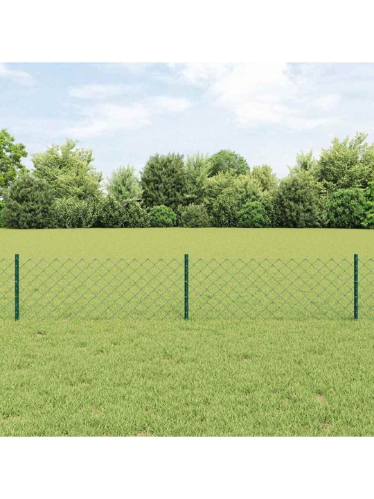 Žogs ar stabiem. zaļa 0.4 x 10 m tērauds