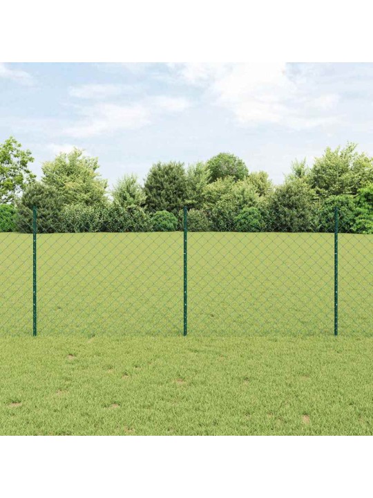 Žogs ar stabiem. zaļa 1 x 25 m tērauds