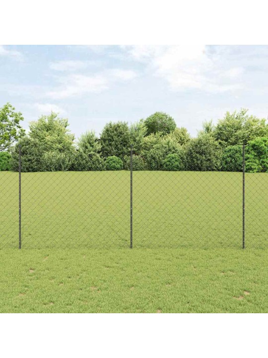 Žogs ar stabiem. pelēka 1.4 x 25 m tērauds