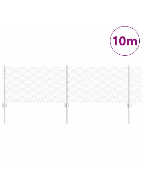 Žogs ar stabiem. sudraba 0.6 x 10 m tērauds