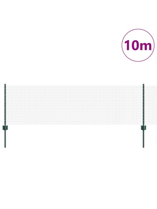 Žogs ar stabiem. zaļa 0.6 x 10 m tērauds