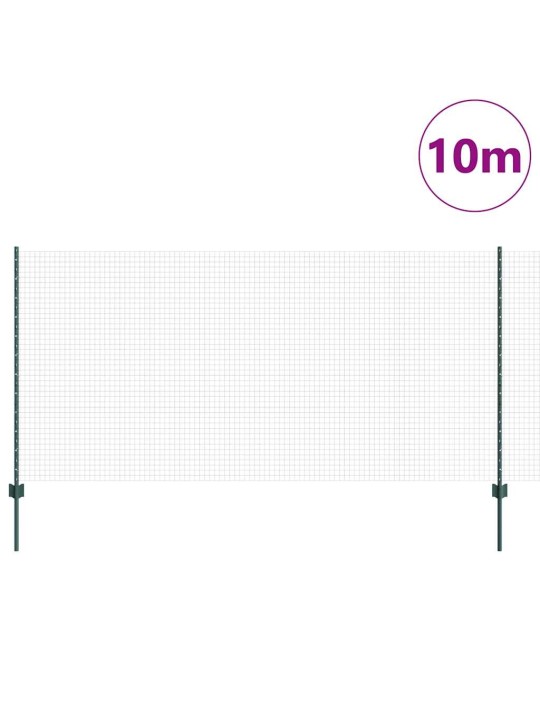 Žogs ar stabiem. zaļa 1.2 x 10 m tērauds