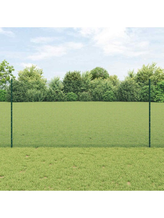 Žogs ar stabiem. zaļa 1.2 x 25 m tērauds