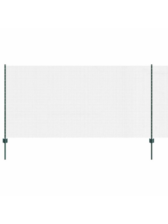 Žogs ar stabiem. zaļa 1.2 x 25 m tērauds