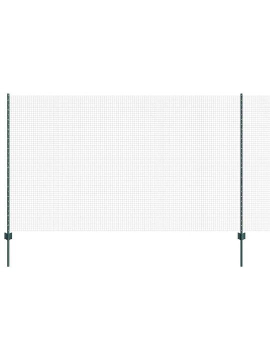 Žogs ar stabiem. zaļa 1.4 x 25 m tērauds