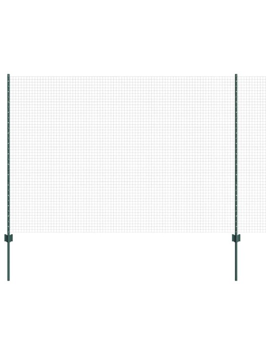 Žogs ar stabiem. zaļa 1.5 x 25 m tērauds