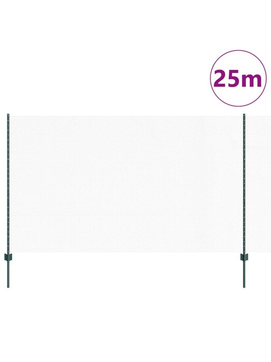 Žogs ar stabiem. zaļa 1.4 x 10 m tērauds