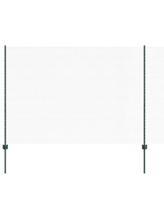 Žogs ar stabiem. zaļa 1.6 x 10 m tērauds