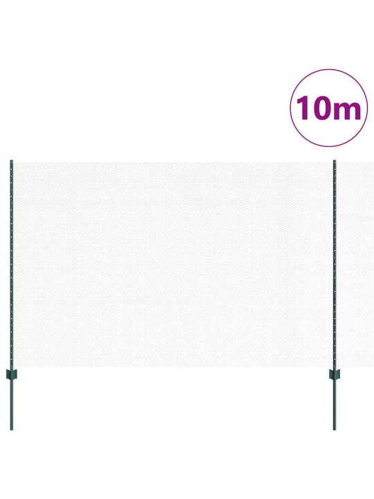 Žogs ar stabiem. zaļa 1.6 x 10 m tērauds