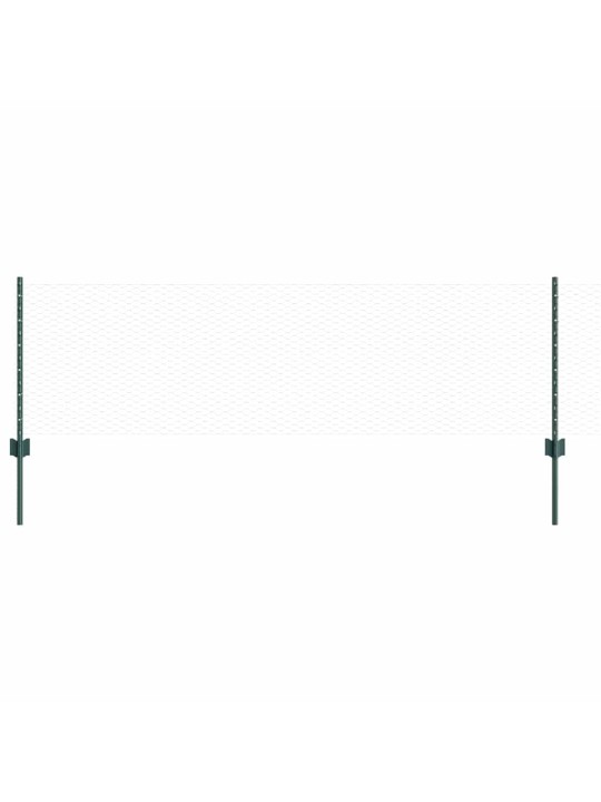Žogs ar stabiem. zaļa 0.6 x 50 m tērauds