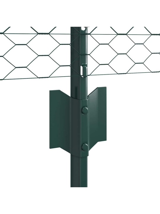 Žogs ar stabiem. zaļa 0.8 x 50 m tērauds