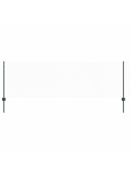 Žogs ar stabiem. zaļa 0.8 x 50 m tērauds