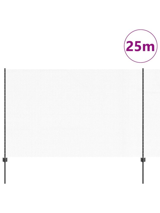 Žogs ar stabiem. pelēka 1.6 x 25 m tērauds