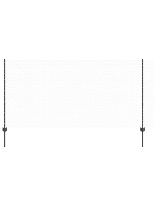 Žogs ar stabiem. pelēka 1.2 x 50 m tērauds