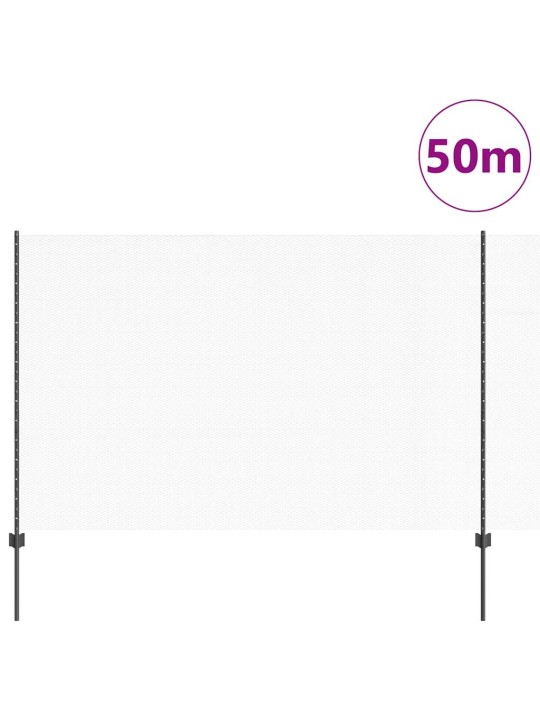 Žogs ar stabiem. pelēka 1.6 x 50 m tērauds