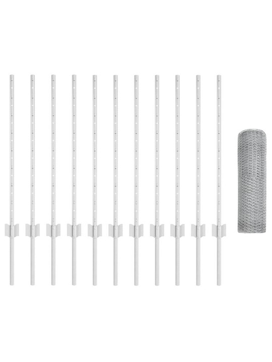 Žogs ar stabiem. sudraba 0.8 x 25 m tērauds
