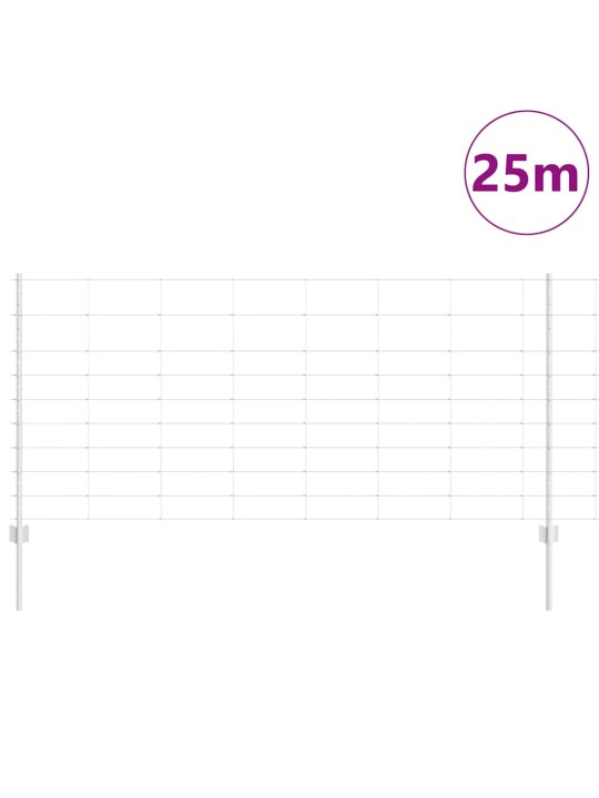 Žogs ar stabiem. sudraba 1 x 25 m tērauds