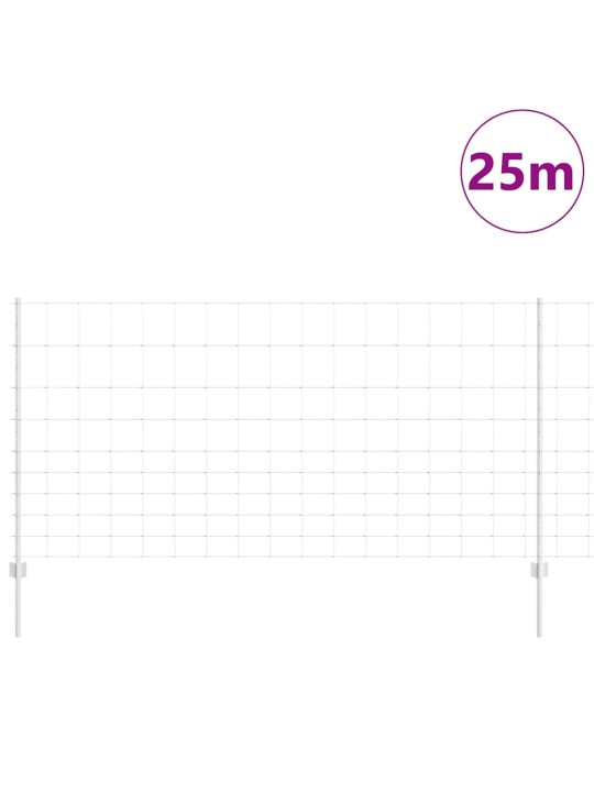 Žogs ar stabiem. sudraba 1.2 x 25 m tērauds