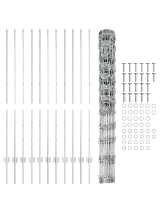 Žogs ar stabiem. sudraba 1.4 x 25 m tērauds