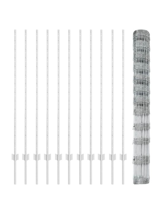 Žogs ar stabiem. sudraba 1.4 x 25 m tērauds