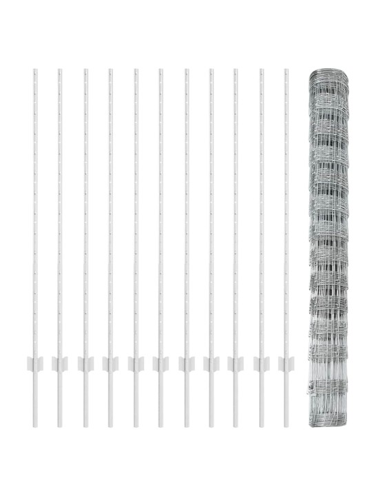 Žogs ar stabiem. sudraba 1.4 x 25 m tērauds