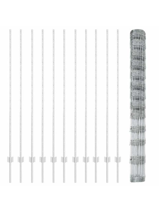 Žogs ar stabiem. sudraba 1.5 x 25 m tērauds