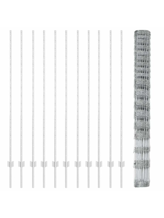 Žogs ar stabiem. sudraba 1.5 x 25 m tērauds