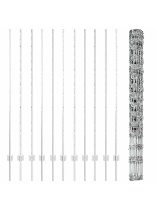 Žogs ar stabiem. sudraba 1.6 x 25 m tērauds