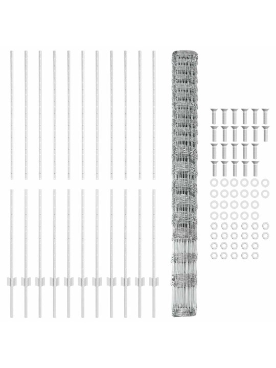 Žogs ar stabiem. sudraba 1.6 x 25 m tērauds