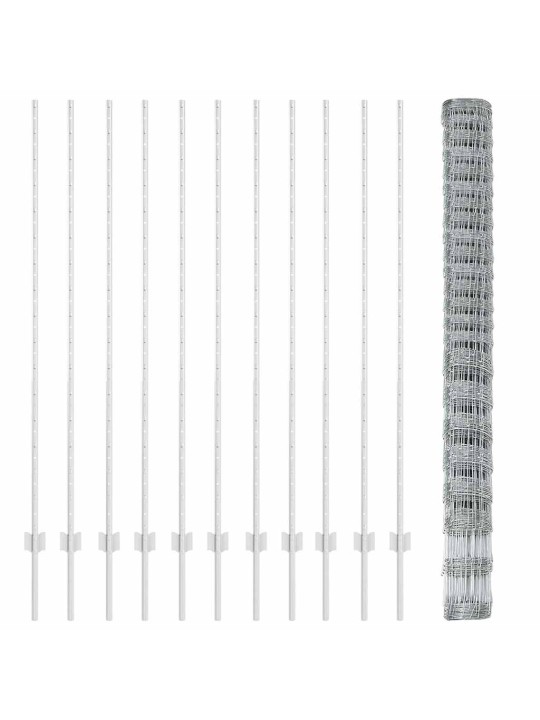 Žogs ar stabiem. sudraba 1.6 x 25 m tērauds