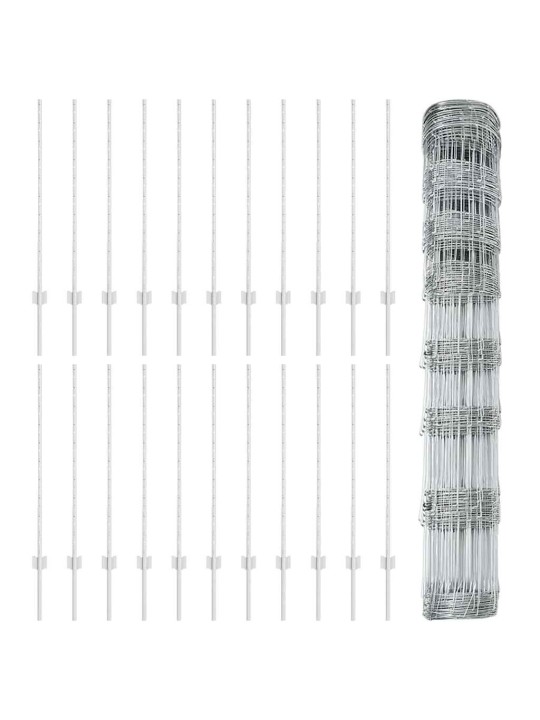 Žogs ar stabiem. sudraba 1 x 50 m tērauds