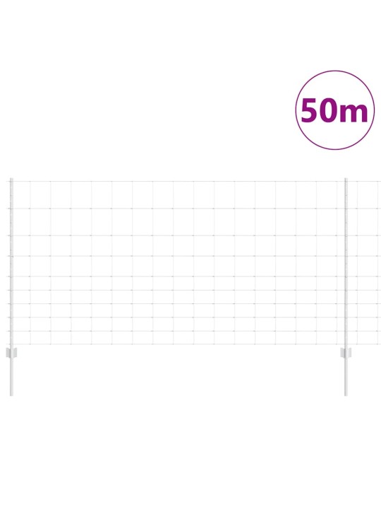 Žogs ar stabiem. sudraba 1.2 x 50 m tērauds