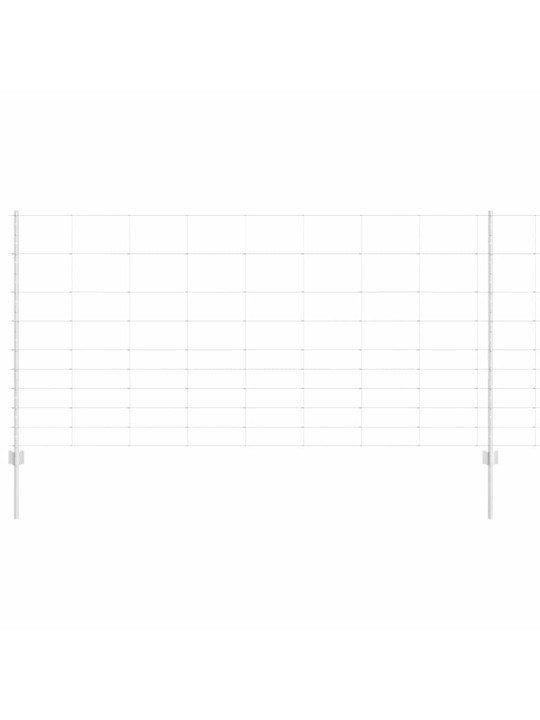 Žogs ar stabiem. sudraba 1.2 x 50 m tērauds