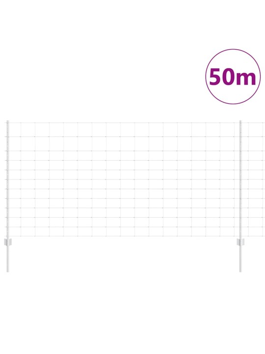 Žogs ar stabiem. sudraba 1.2 x 50 m tērauds