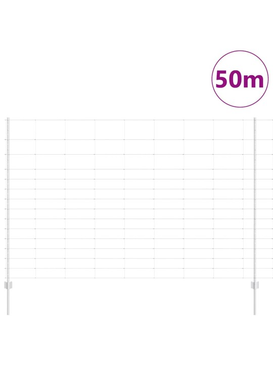 Žogs ar stabiem. sudraba 1.6 x 50 m tērauds
