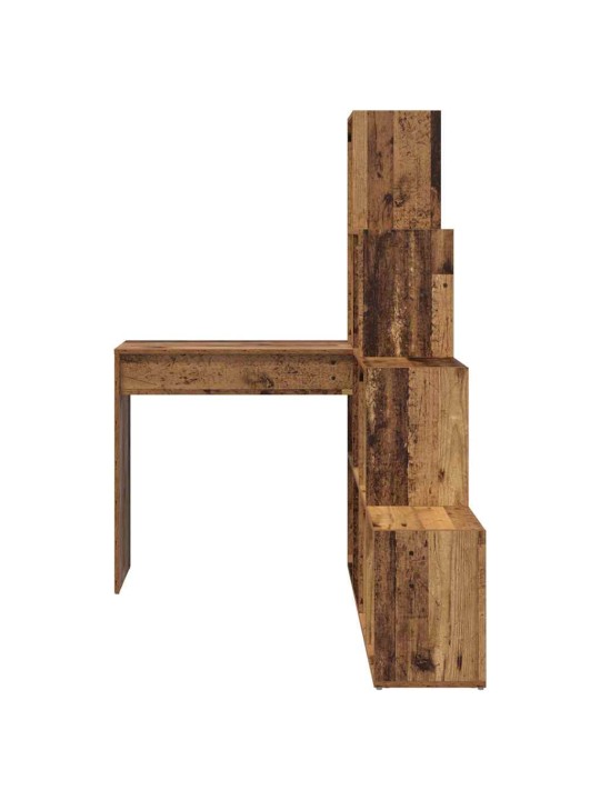 Stūra rakstāmgalds vecs koks 101.5 x 149.5 x 149.5 cm