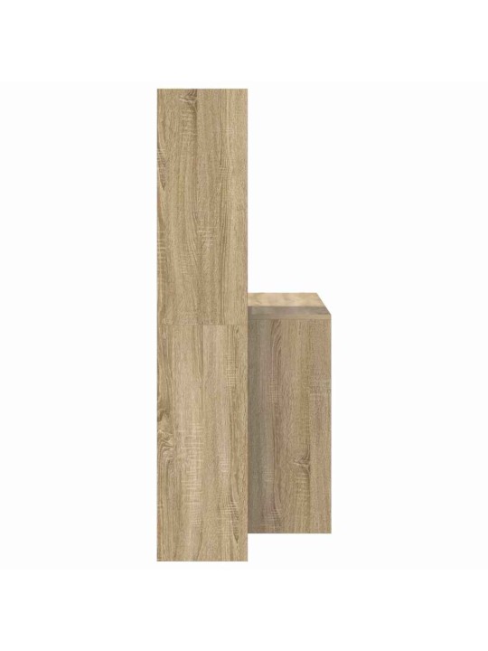 Galds sonomas ozola 138.5 x 55 x 143 cm inženierijas koks
