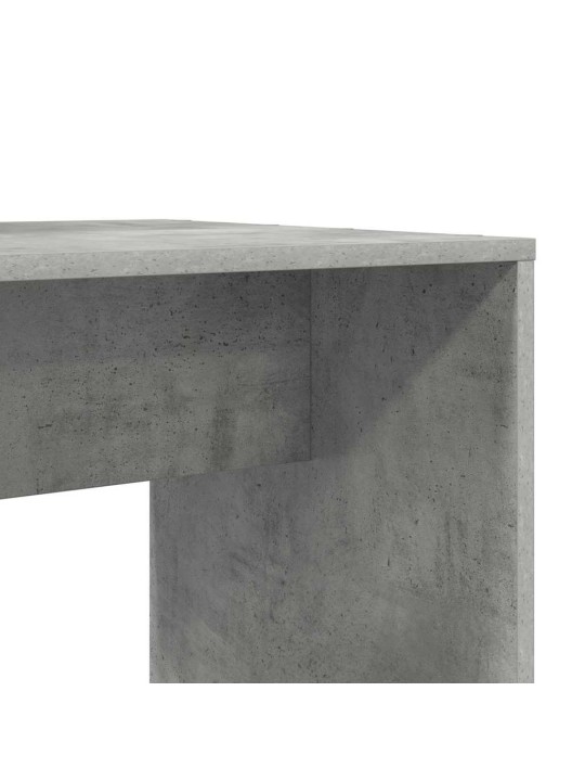 Galds betona pelēka 138.5 x 55 x 143 cm inženierijas koks
