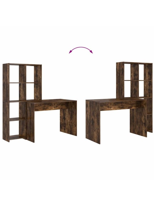 Galds dūmakaina ozolkoka 138.5 x 55 x 143 cm inženierijas koks