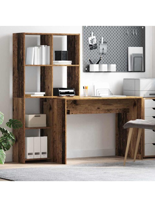 Galds vecs koks 138.5 x 55 x 143 cm inženierijas koks