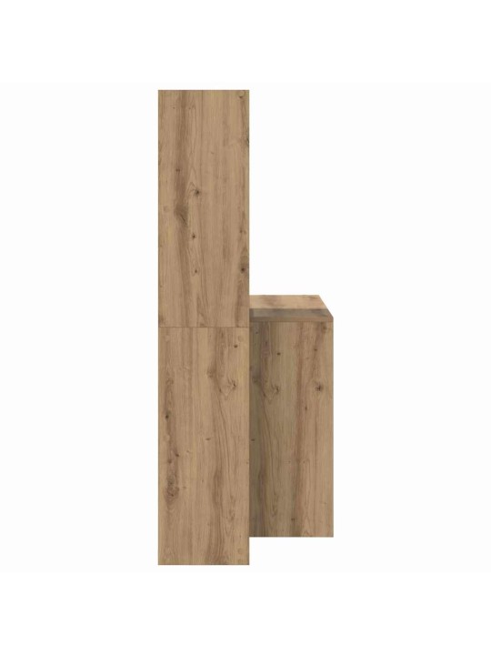 Galds amatnieku ozola 138.5 x 55 x 143 cm inženierijas koks