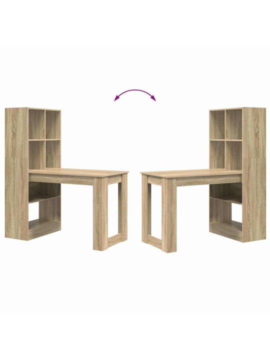Galds sonomas ozola 122 x 67 x 145 cm inženierijas koks
