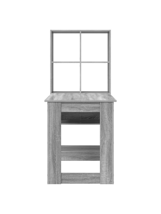 Galds pelēks sonoma 122 x 67 x 145 cm inženierijas koks