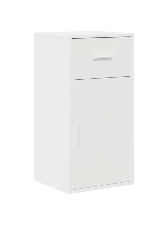 Stūra rakstāmgalds ar atvilktni 2 pcs balts 102 x 50 x 75 cm