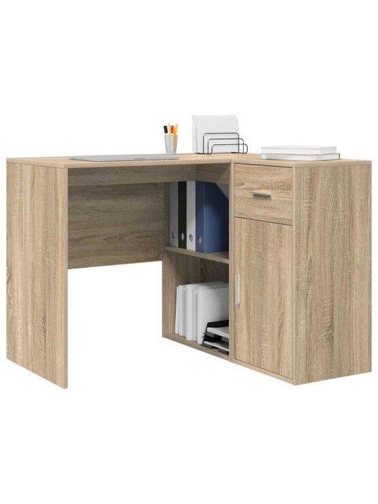 Stūra rakstāmgalds 2 pcs sonoma ozols 102 x 50 x 75 cm