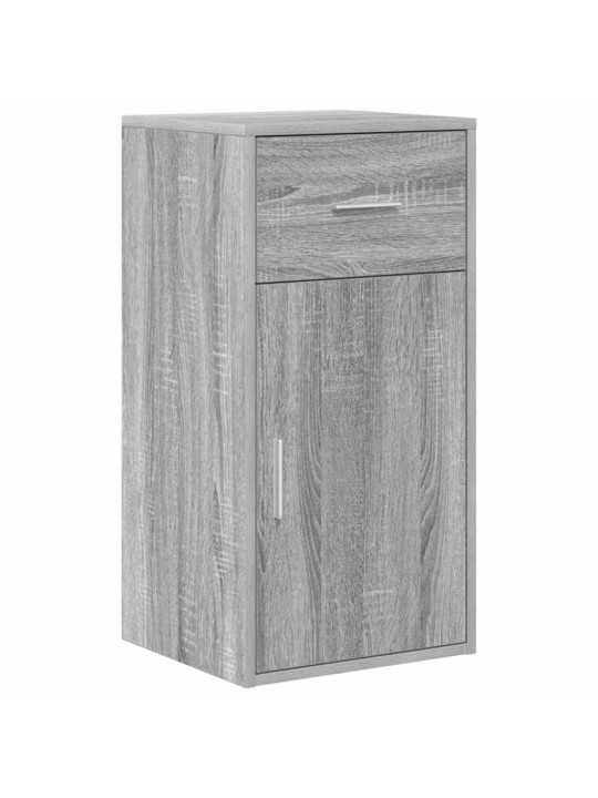 Stūra rakstāmgalds 2 pcs pelēka sonomas ozola 102 x 50 x 75 cm