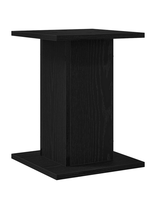 Augu statīvs 2 pcs melns ozols 30 x 30 x 40 cm