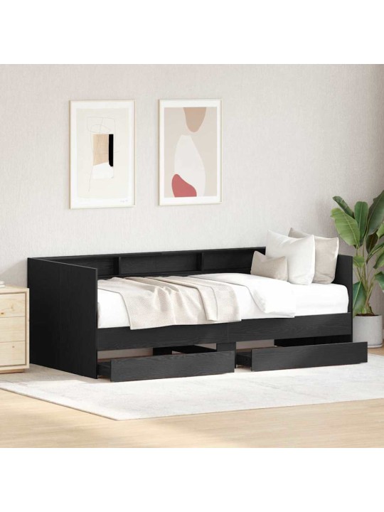 Diena gulta pelēka 90 x 200 cm inženierijas koks